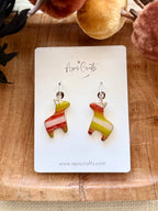 Burro Dangle Earrings - Maize